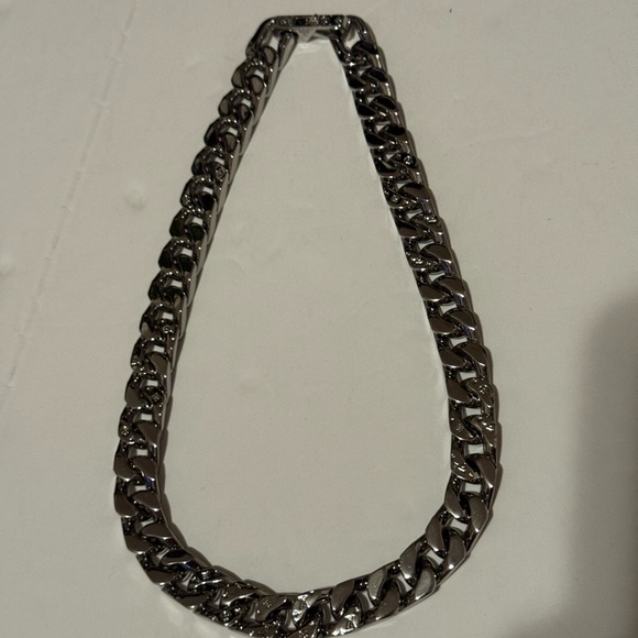 AUTHENTIC LOUIS VUITTON LV 18 CHAIN LINK CUBAN NECKLACE VIRGIL ABLOH MEN MP2770